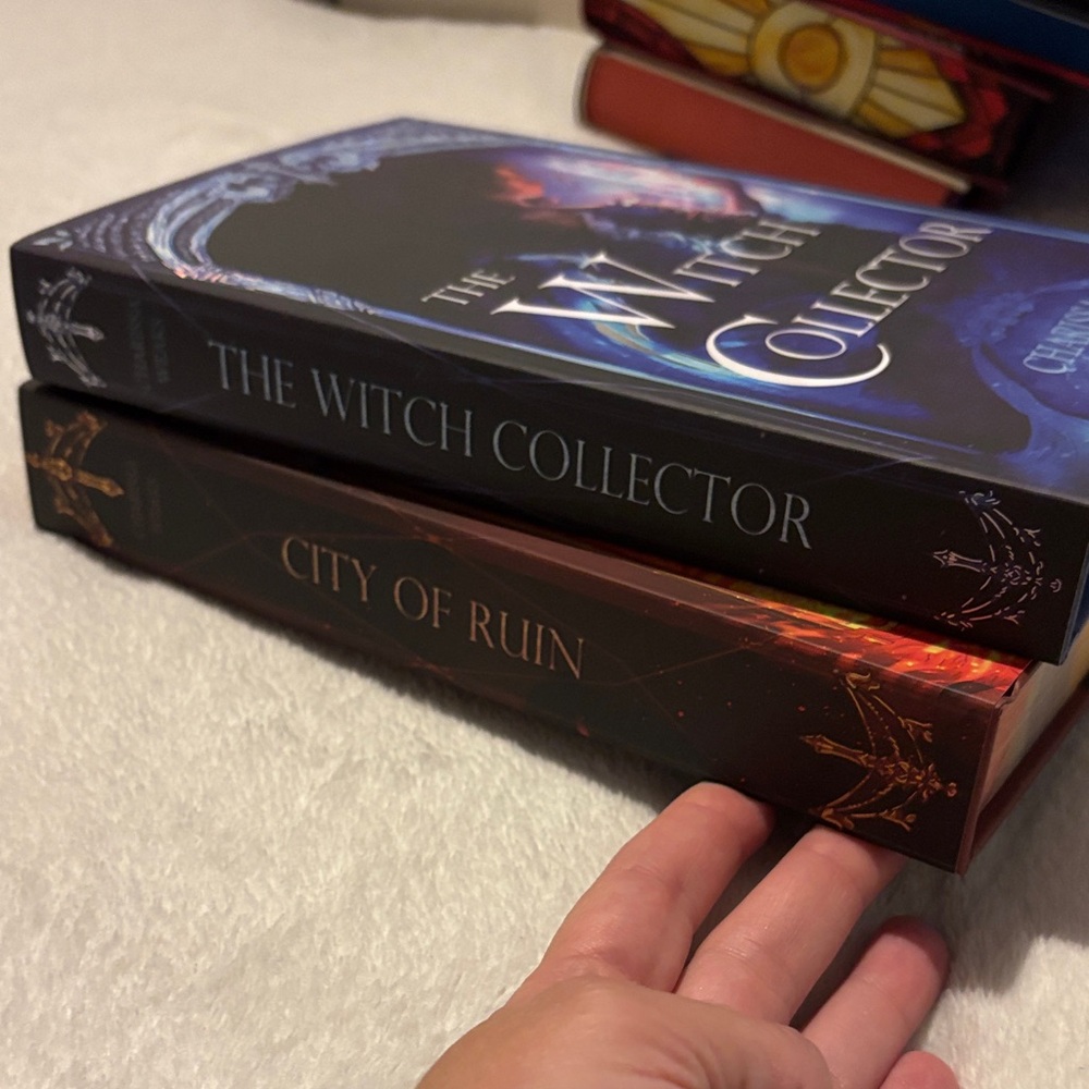 The Witch Collector and City of Ruin Books arcane society set